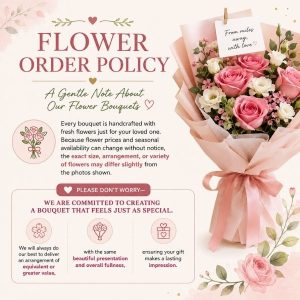 Indipinaygifts flower order policy