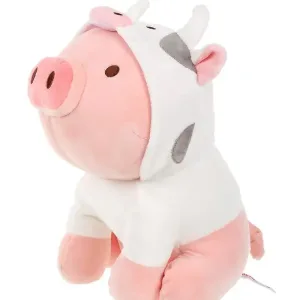 Pink Piglet Cow Hoodie