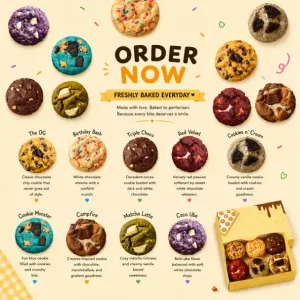 Single & Assorted Flavor – Cookies Box | Davao, Philippines